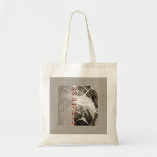 De Tela Srta. Fitness - bolso impreso