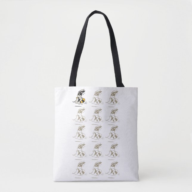 De Tela ¡Tanukii - Hayaku! Bolso (Anverso)