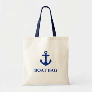 De Tela Tote náutico del bolso del barco del ancla