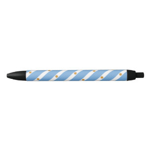 De Tinta Azul Bolígrafo con bandera argentina