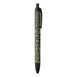 De Tinta Negra Bolígrafo "Caimán"