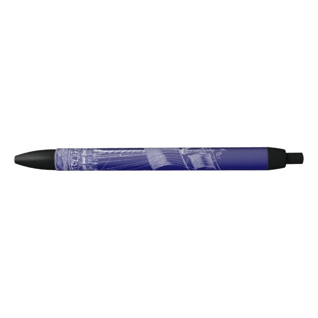 De Tinta Negra Bolígrafo Caravela (Anverso)