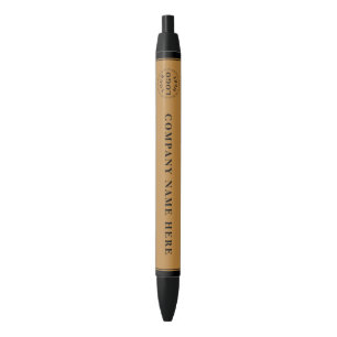 De Tinta Negra Bolígrafo con logotipo personalizado: promueva su