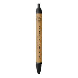 De Tinta Negra Bolígrafo con logotipo personalizado: promueva su