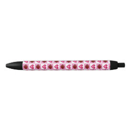De Tinta Negra Bolígrafo Corazones y Besos