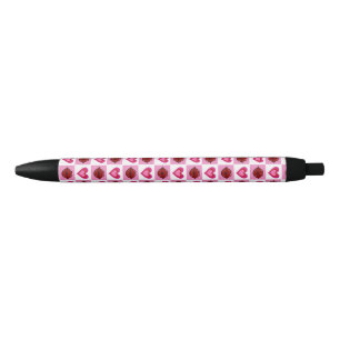 De Tinta Negra Bolígrafo Corazones y Besos