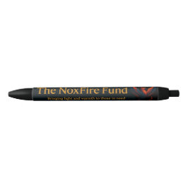 De Tinta Negra Bolígrafo del Fondo NoxFire - ¡Escribe con estilo!