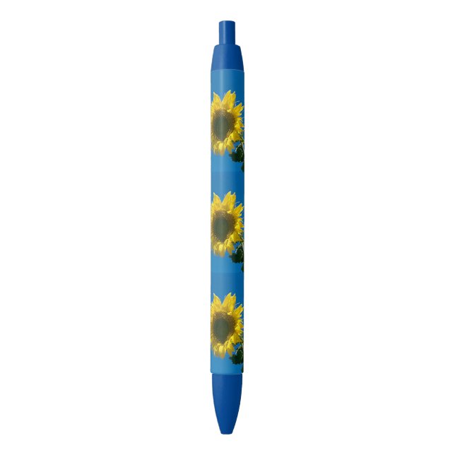 De Tinta Negra Bolígrafo - Girasol (Frente vertical)