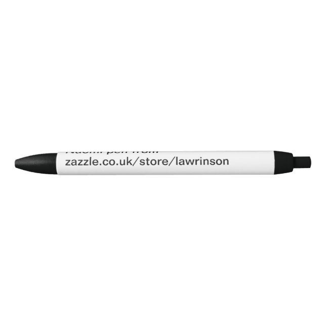De Tinta Negra bolígrafo Naomi (Anverso)