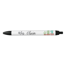 De Tinta Negra Bolígrafo personalizado para maestro | Accesorio d
