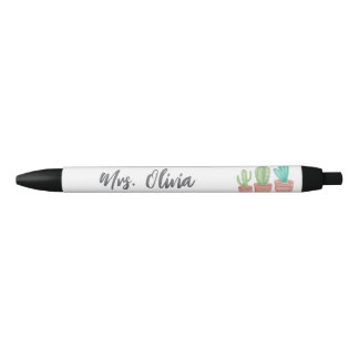 De Tinta Negra Bolígrafo personalizado para maestro | Accesorio d