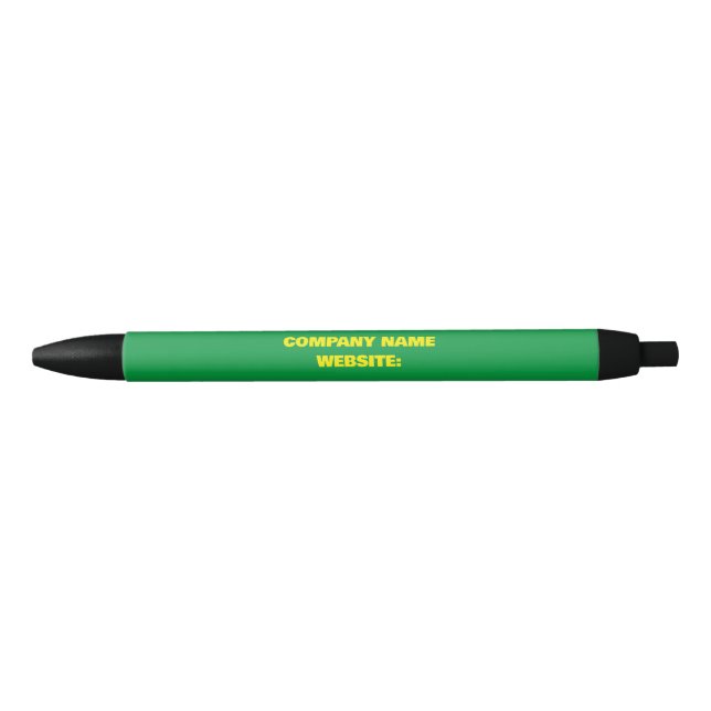 De Tinta Negra Bolígrafo promocional (Anverso)