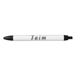 De Tinta Negra Bolígrafo Taim