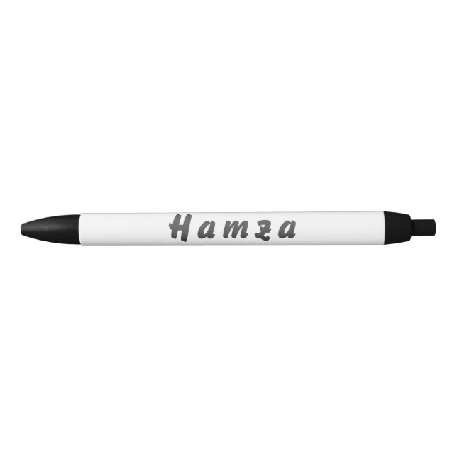 De Tinta Negra Hamza bolígrafo (Anverso)