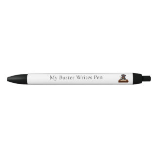 De Tinta Negra Mi Buster Escribe Bolígrafo