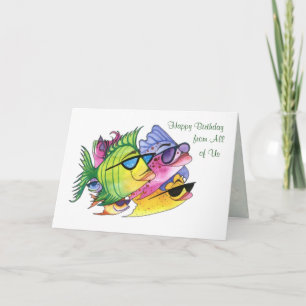 De todos nosotros, Tarjeta de Cumpleaños con Pesca