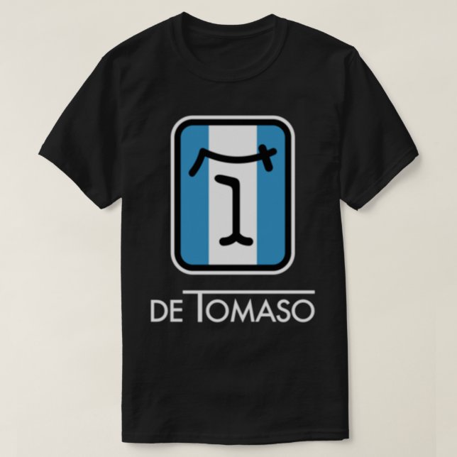 De Tomaso (Pequeño logo) Camiseta Clásica (Diseño del anverso)