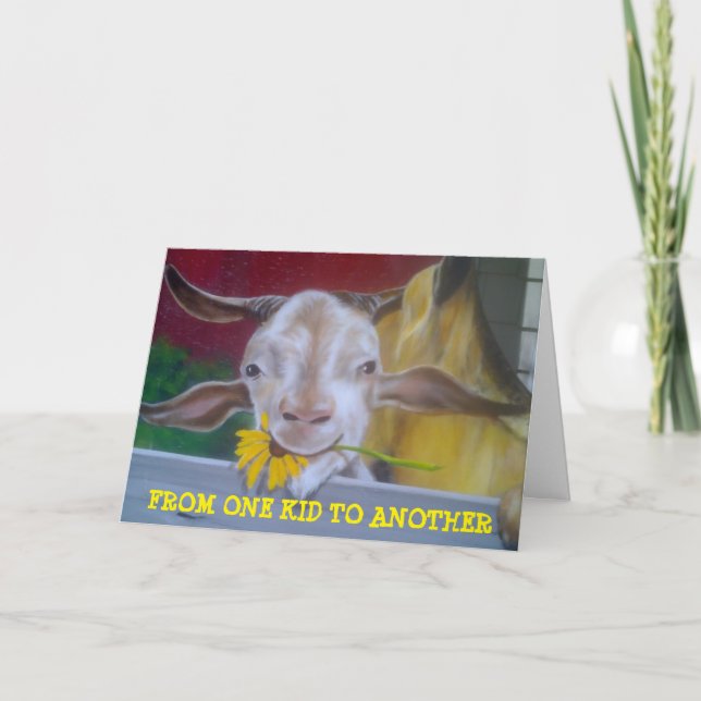 DE UN NIÑO "ADULTO" A OTRA TARJETA DE CUMPLEAÑOS (Anverso)