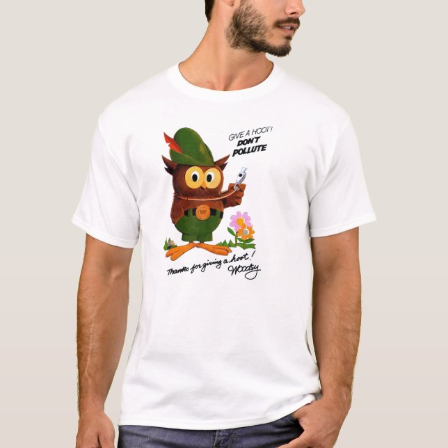 Dé un pitido no contaminan la camiseta (Anverso)