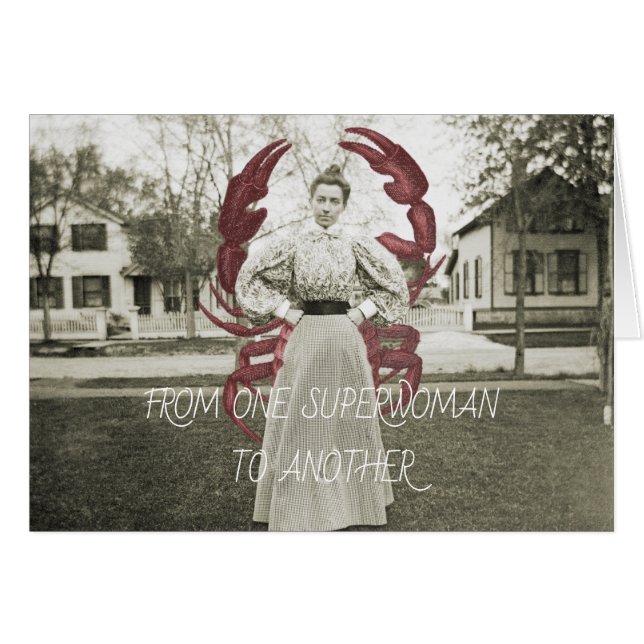 DE UNA SUPERMUJER A OTRA MUJER DE 1890 LOBSTER (Anverso (Horizontal))