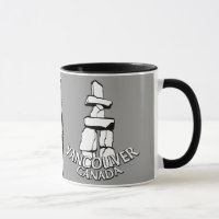 De Vancouver tazas y vidrios de las tazas de café