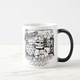 De Vancouver tazas y vidrios de las tazas de café