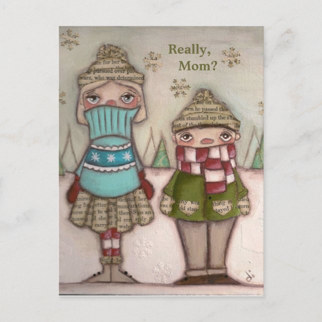 De verdad, mamá - Postales (Anverso)
