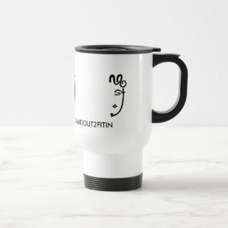 De Viaje 3LOGO y TAZA del BLANCO del LEMA.