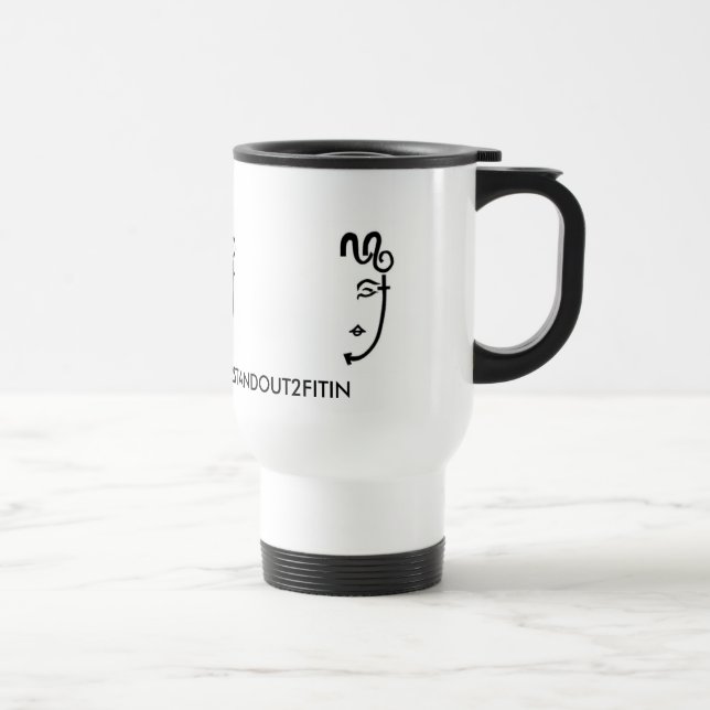 De Viaje 3LOGO y TAZA del BLANCO del LEMA. (Derecha)