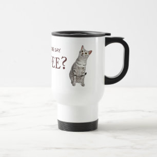 De Viaje ¿Alguien dijo el café? Taza del gato