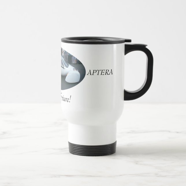 De Viaje ¡APTERA, resuelven el futuro! Taza (Derecha)