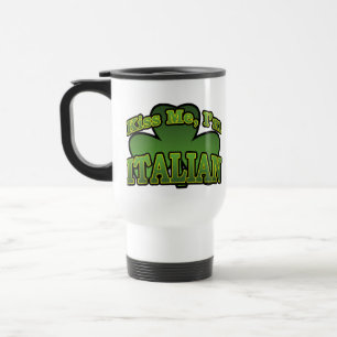 De Viaje Béseme que soy taza italiana