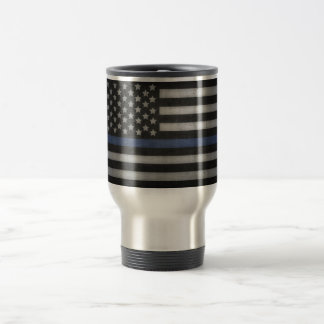 De Viaje Blue Line fino viaja taza