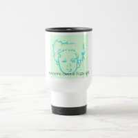 Cada uno ama una taza muy rizada del chica