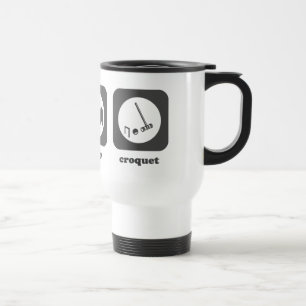 De Viaje Coma. Sueño. Croquet. Taza