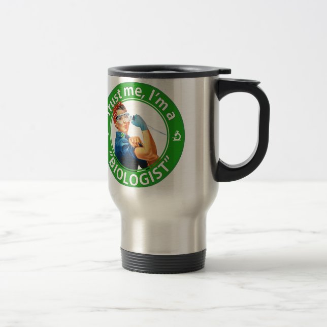 De Viaje Confíeme en, yo son una taza del acero inoxidable (Derecha)