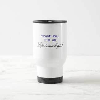 De Viaje Confíeme en, yo son una taza del epidemiólogo