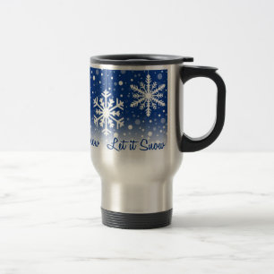 De Viaje Dejáis le nevar azul - taza