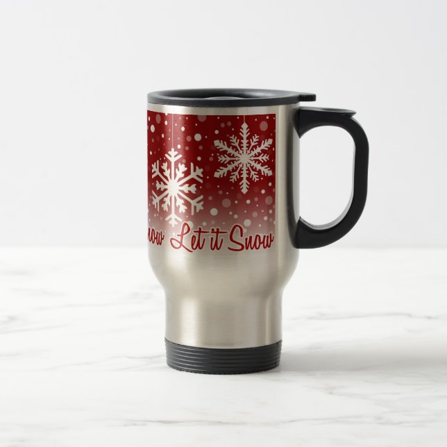 De Viaje Dejáis le nevar rojo - taza (Derecha)