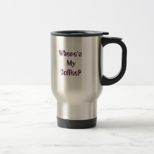 De Viaje ¿Dónde está mi café? taza