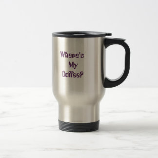 De Viaje ¿Dónde está mi café? taza