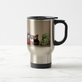 De Viaje El mono y los amigos del calcetín aislaron la taza