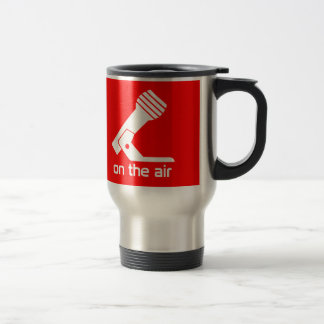 De Viaje En la taza del transporte aéreo (roja)