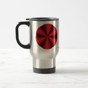 De Viaje Ilusión Óptica Taza Roja