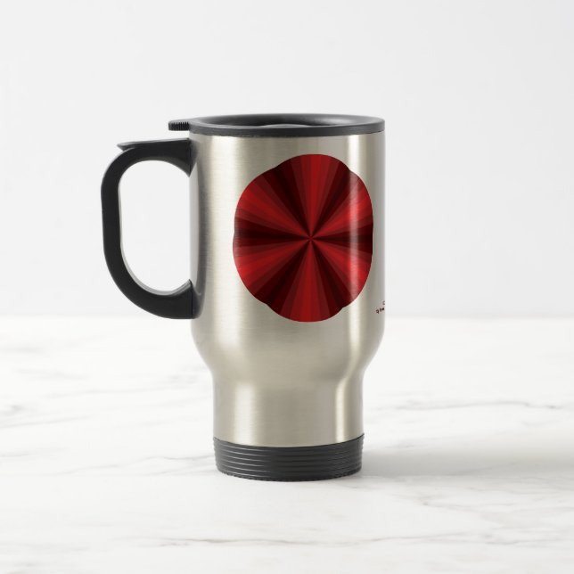 De Viaje Ilusión Óptica Taza Roja (Izquierda)