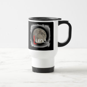 De Viaje La luna, la lune, la luna, taza the moon