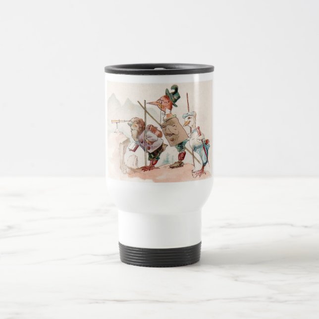 De Viaje La taza del Birder - pájaros antropomorfos del (Centro)