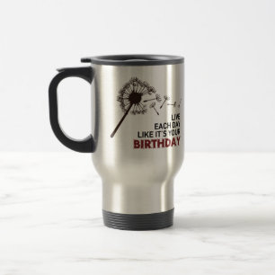 De Viaje La taza del proyecto del cumpleaños