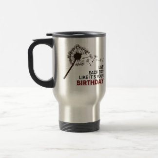 De Viaje La taza del proyecto del cumpleaños