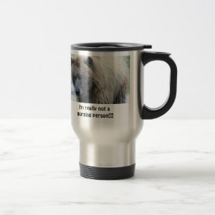 De Viaje La taza del viajero malhumorado del oso